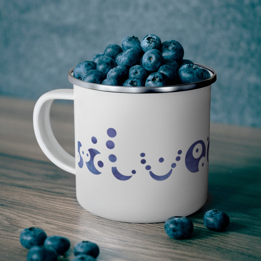Enamel Silvermouse Mug